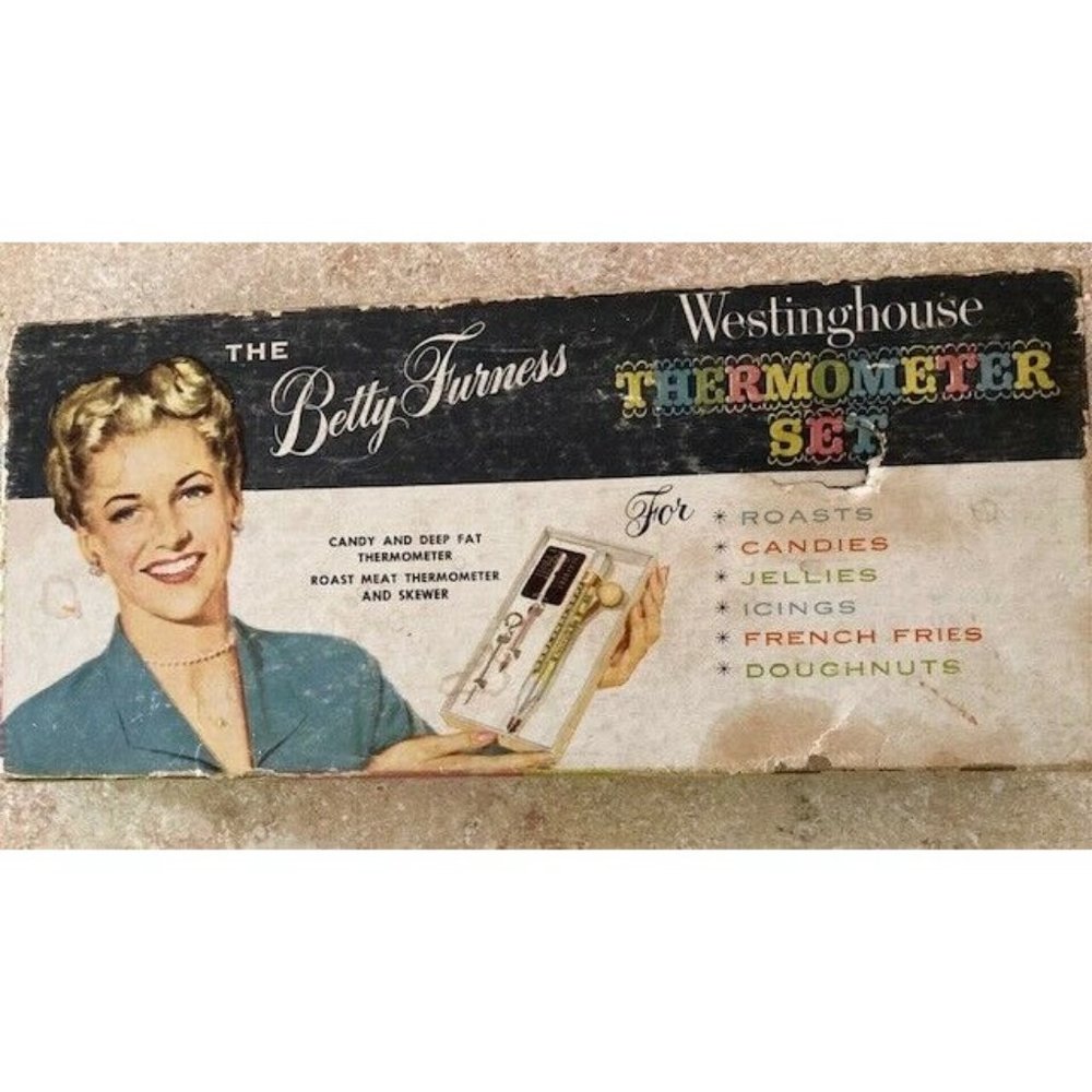 Vtg BETTY FURNESS WESTINGHOUSE Meat & Thermometer Set